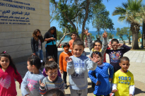  بالصور: افتتاح مخيم الربيع للأطفال في المركز الجماهيري بيافا 